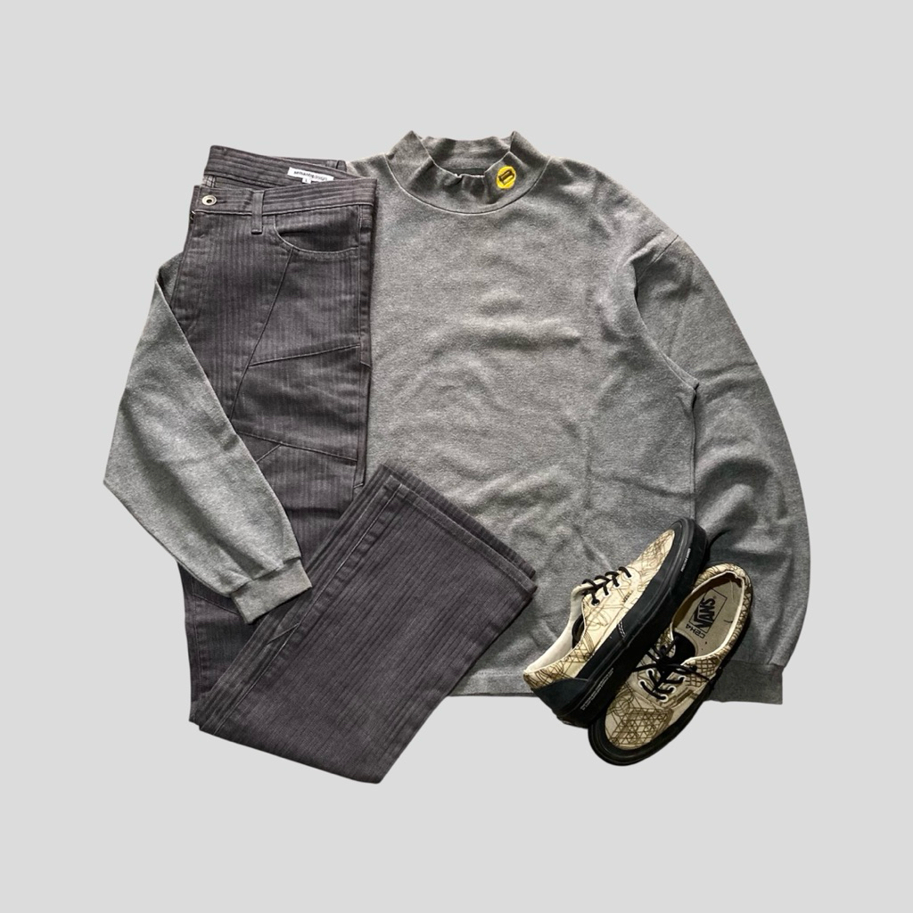 Baracuta mockneck long sleeve second