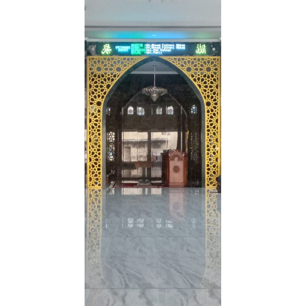 Dinding Krawangan Masjid