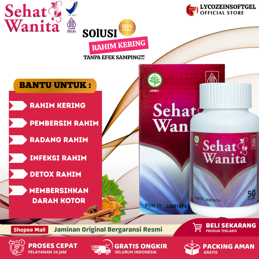 Rahim Kering infeksi rahim Membersihkan Rahim Darah Kotor Rahim Bengkak Detox Rahim