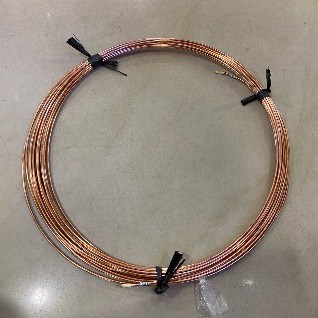 Kabel tembaga BC 10 mm² Tunggal Tembaga Asli