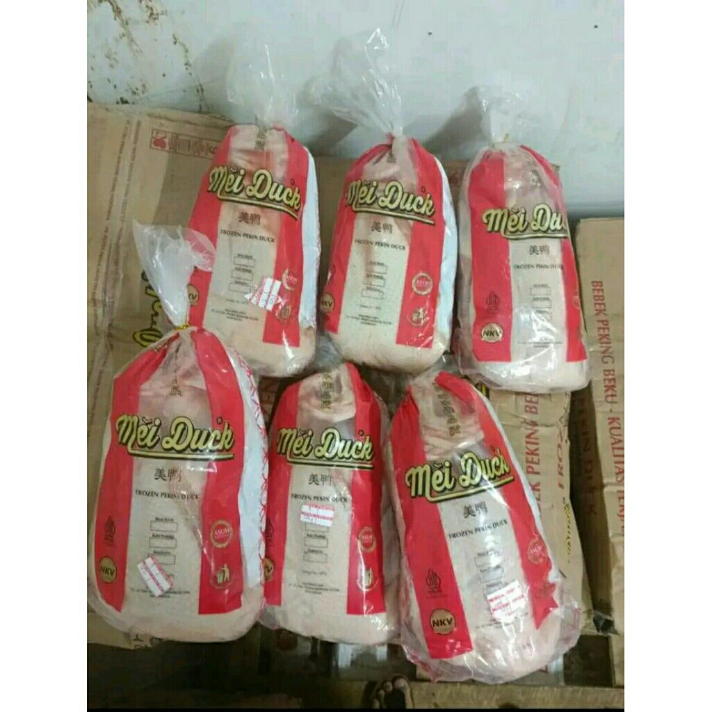 Promo bebek peking frozen size 1.5kg / bebek hybrida / bebek peking beku
