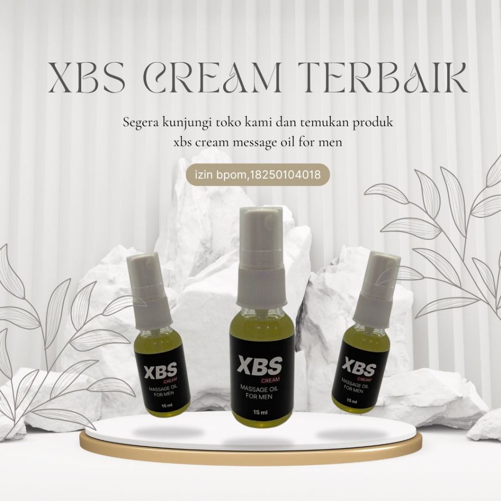 XBS CREAM AND POMPA VAKUM Enlargement Cream Original Pembesar Penis Pria Permanen Pembesar Kelamin P