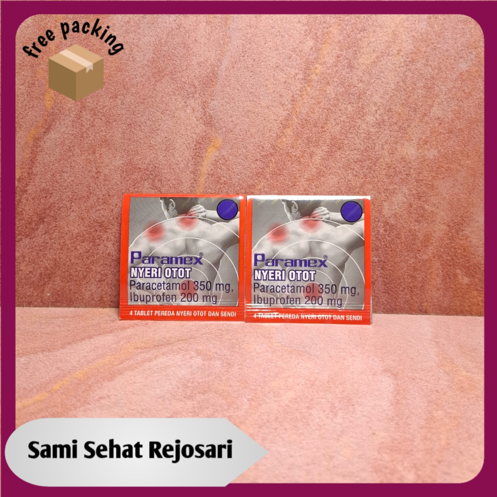 2 STRIP PARAMEX NYERI OTOT Tablet 4S