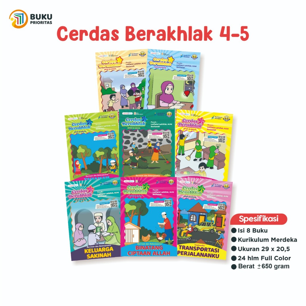 Buku TK RA Kurikulum Merdeka Kelompok A