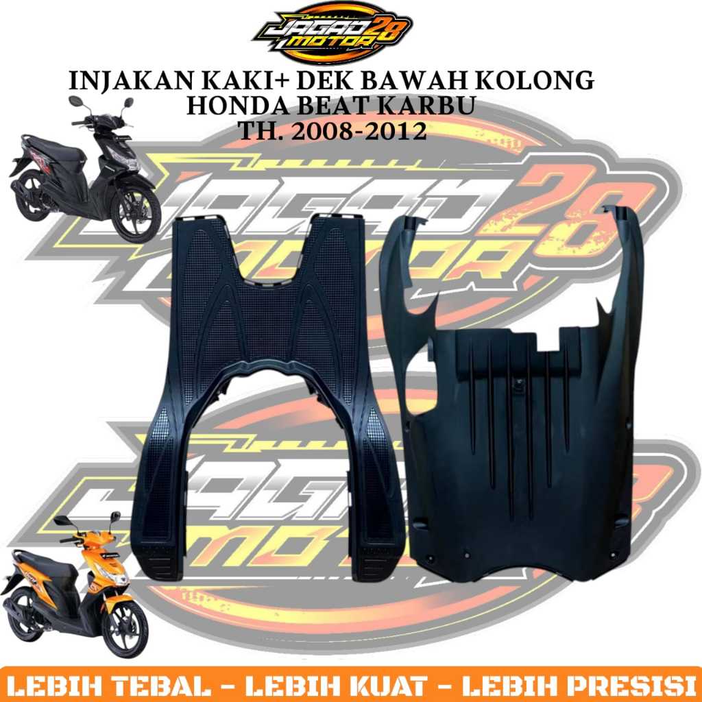 Bordes Dek Pijakan Kaki Atas Bawah Beat Karbu