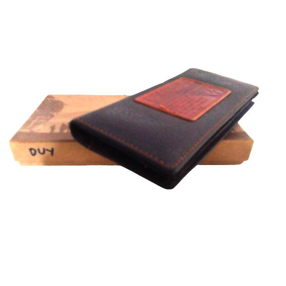 Dompet cewek / cowok kulit asli Mandu model panjang