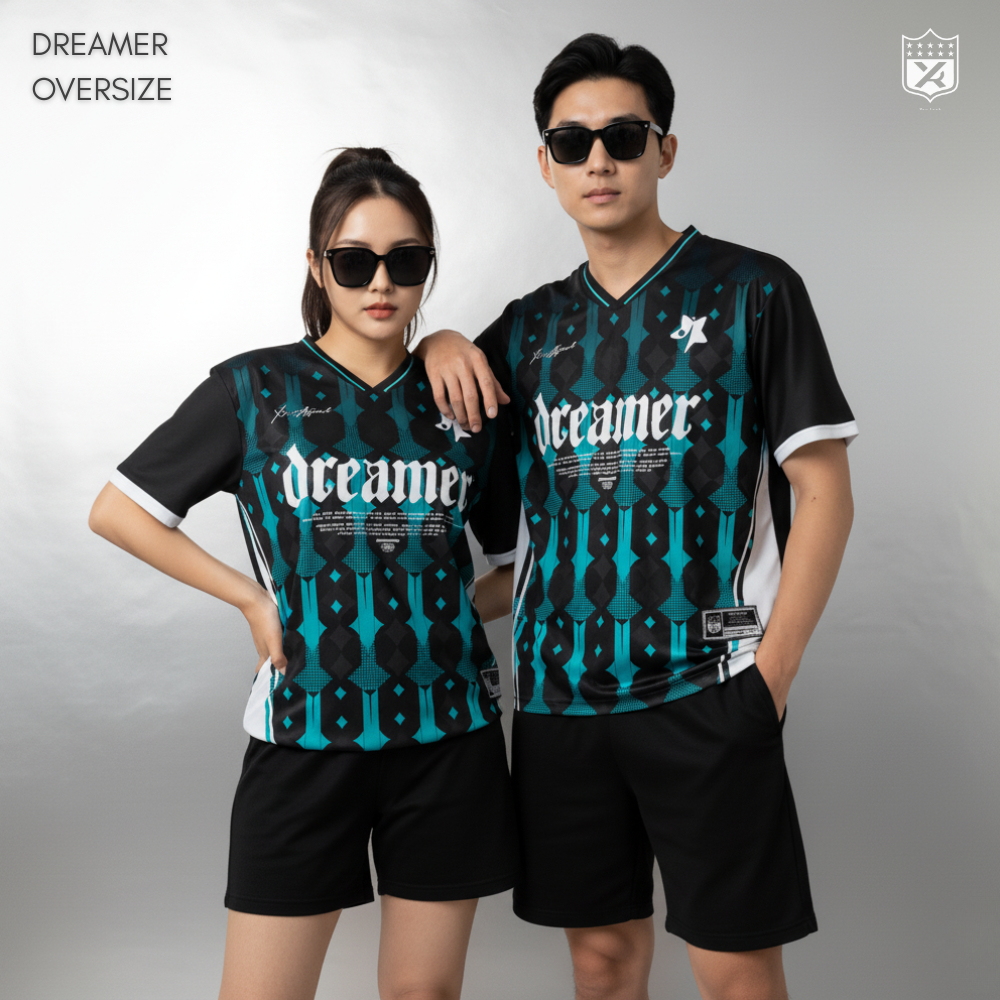 [XR Apparel] Jersey Dreamer Premium | Jersey Outfit Bulutangkis Volly | Jersey Couple terlaris warna