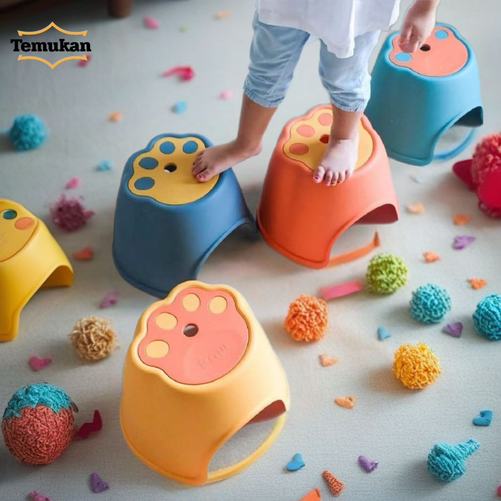 Kursi Plastik Anak Anti Slip Karakter Lucu || Kursi Anak Plastik Desain Lucu Aman Dan Nyaman