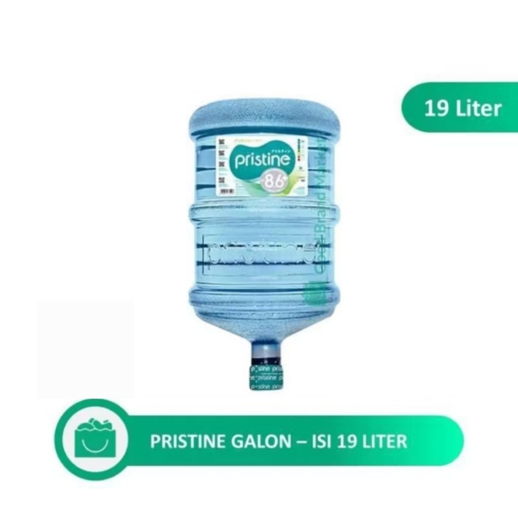 Pristine galon 19liter