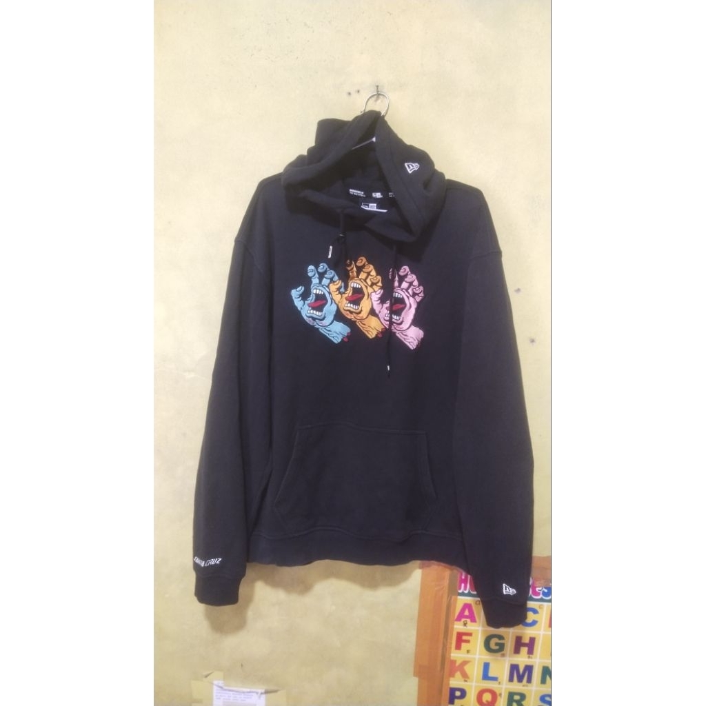 Hoodie new era x santa cruz second