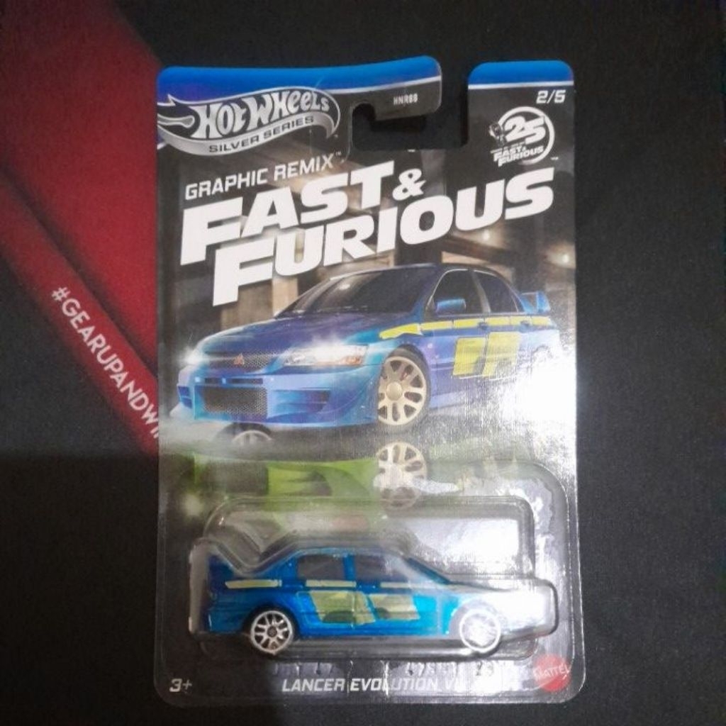 Hot wheels FAST FURIOUS LANCER EVOLUTION VII