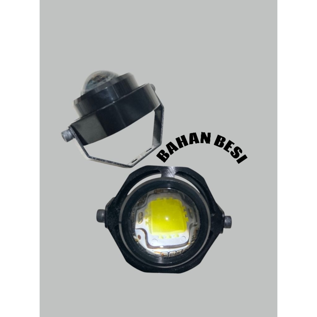 lampu tembak motor super terang lampu tembak bulat mini kedip