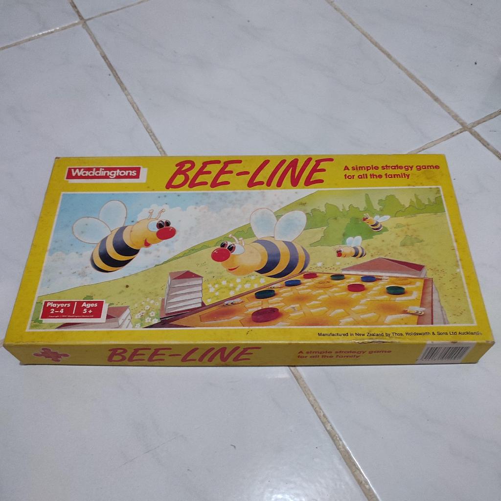 Board Game BEE-LINE (1987) rare