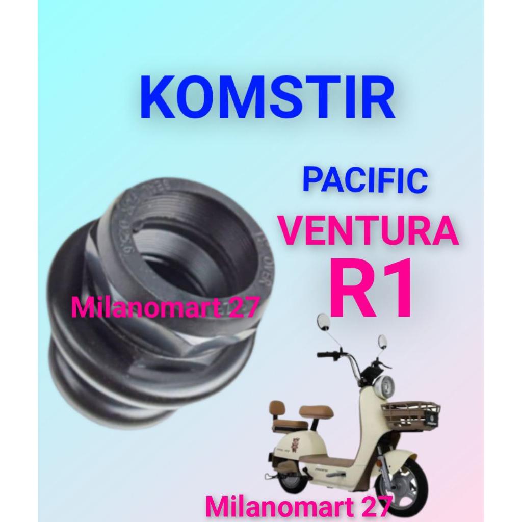 komstir Pacific ventura R1 kones headset komfork sepeda listrik Pacific ventura R1