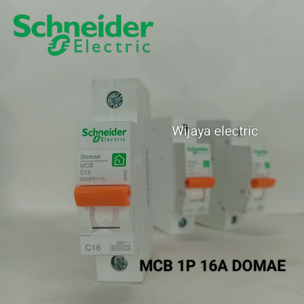Mcb 1p 16a Domae Schneider Mcb 1phase 16a