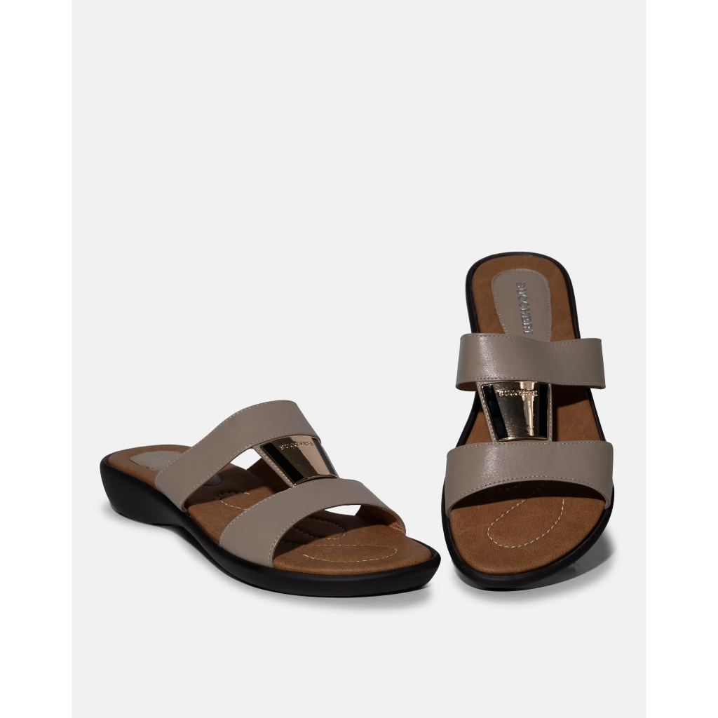 BUCCHERI ORINKA Sandal Wanita Casual-hr001-Krem