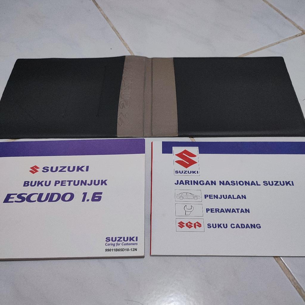2005 Buku Petunjuk Suzuki Escudo 1.6