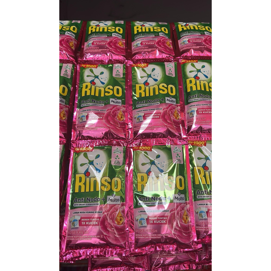 Rinso Molto Cair 38ml 1renceng 6sachet