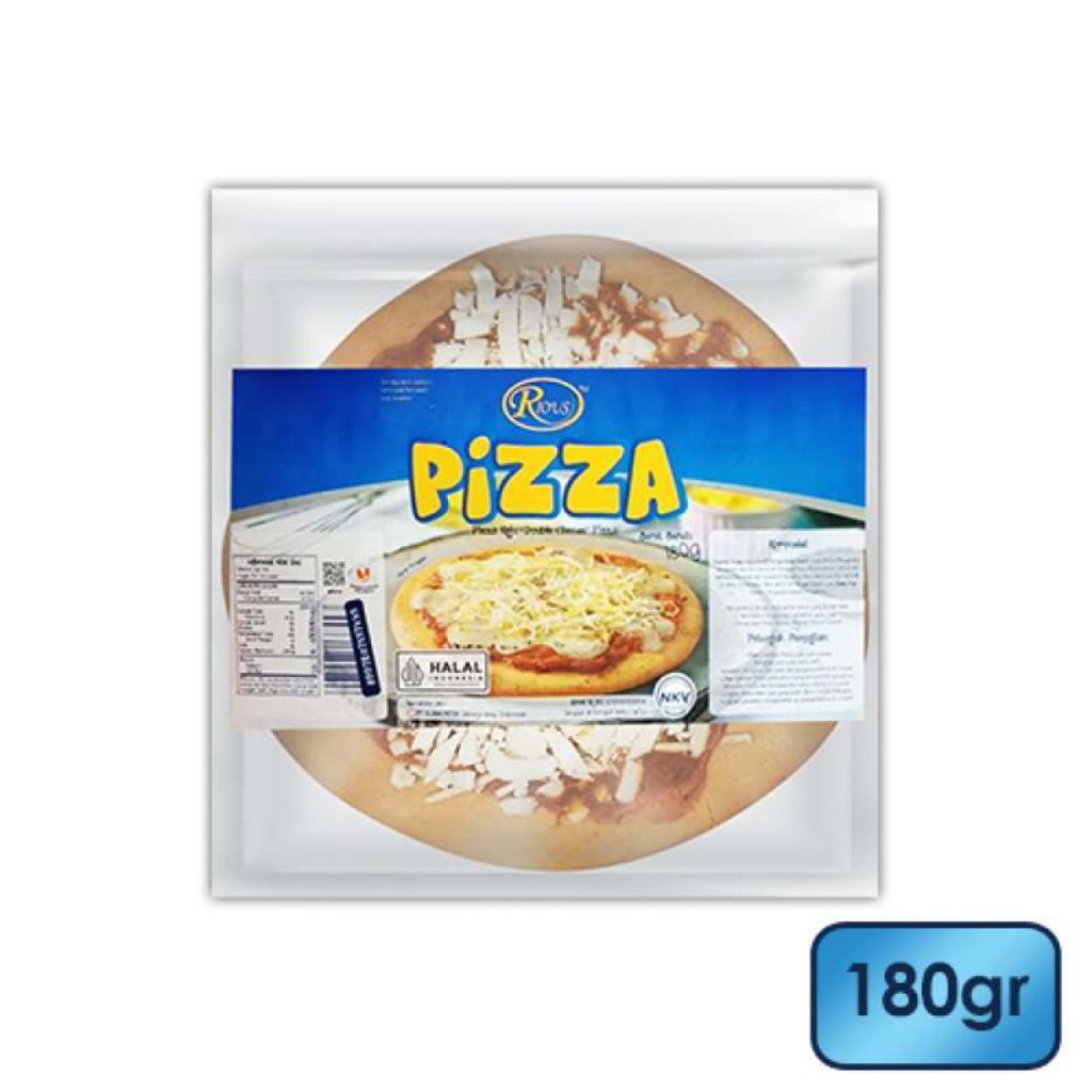 Rious pizza Bernardi double cheese