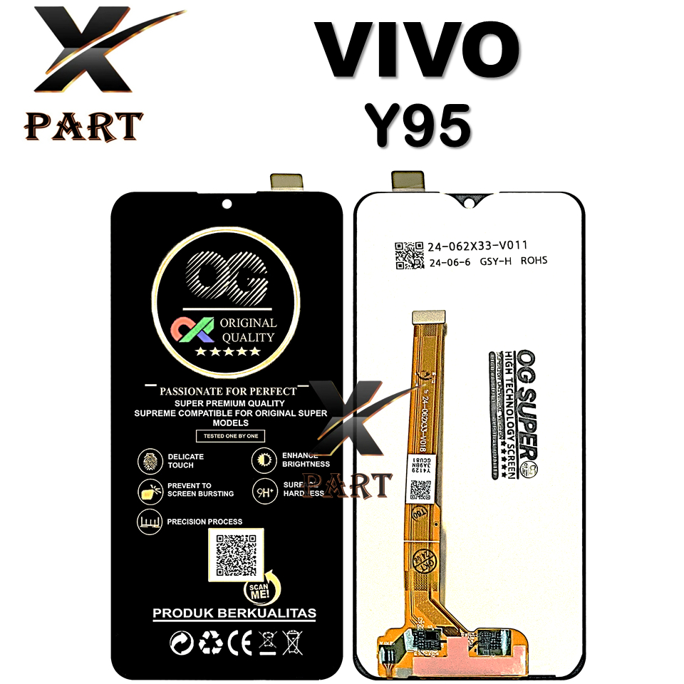 LCD TOUCHSCREEN VIVO Y95 FULLSET ORIGINAL