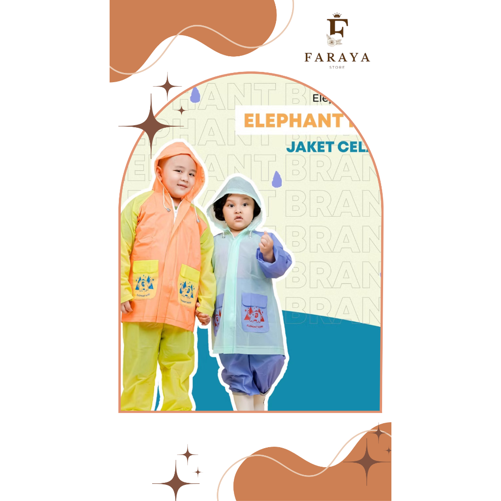 Elephant Brand Jas Hujan - Elephant Kids