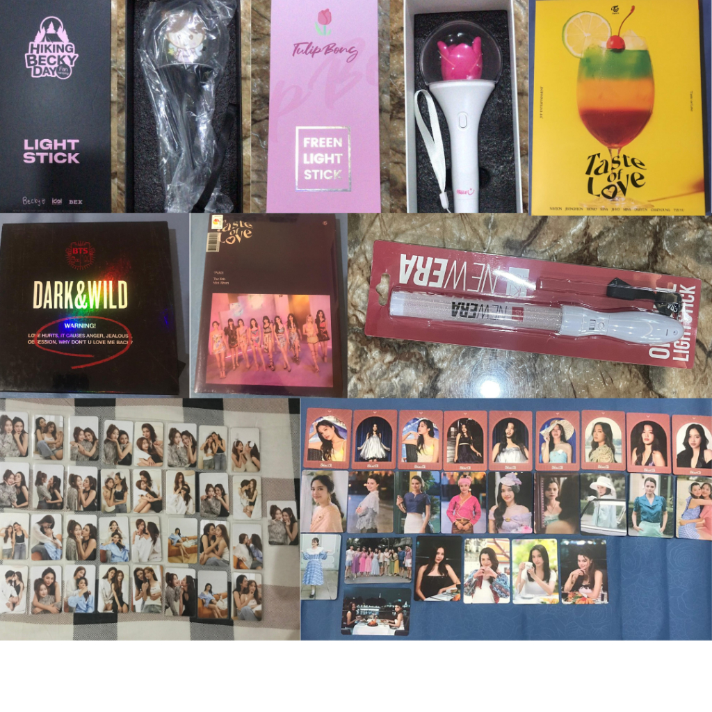 (BACA DESKRIPSI) Light Stick Official TulipBong Freen Sarocha, Hiking Becky Patricia Armstrong Day, 