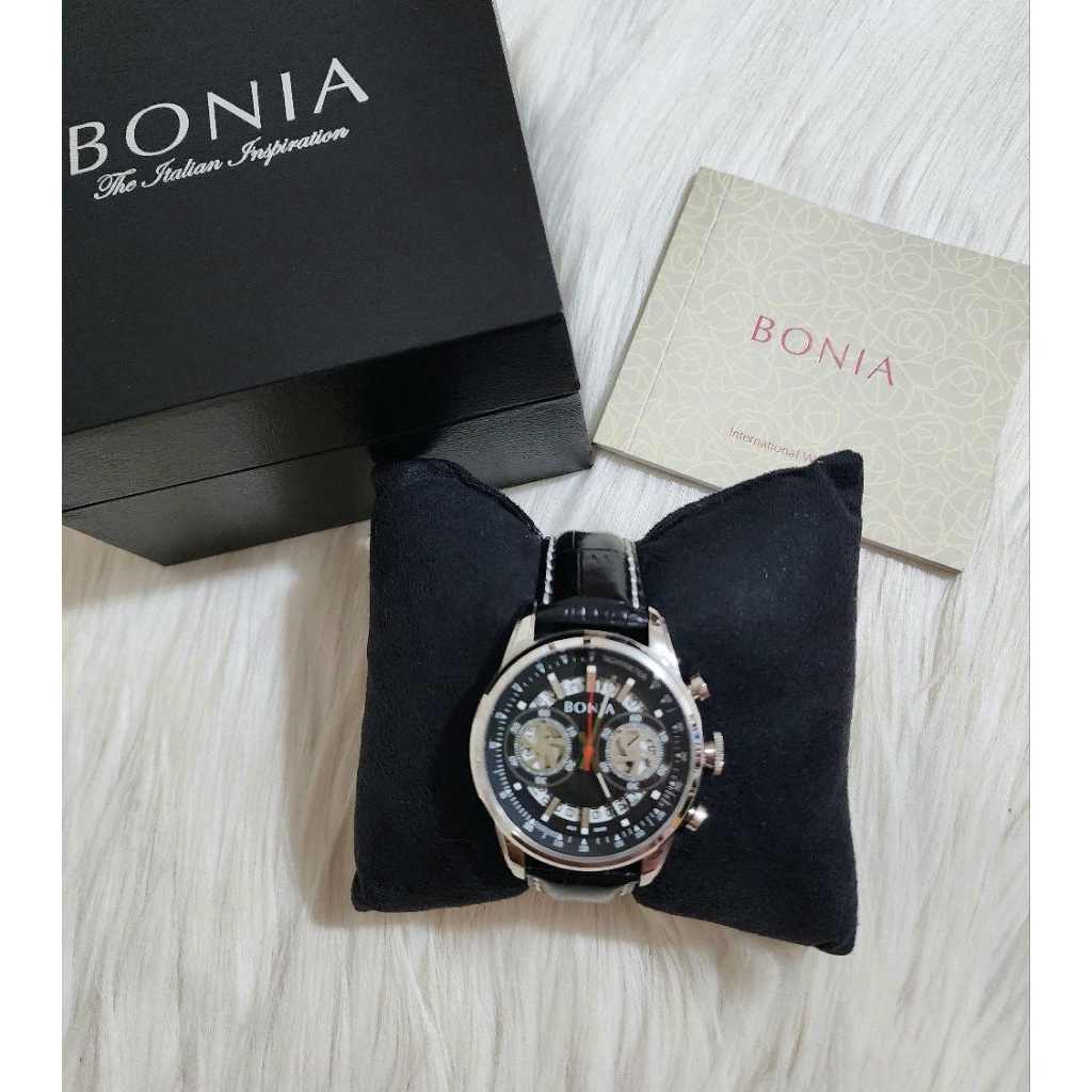 Preloved - Like new B*nia Men's leather watch