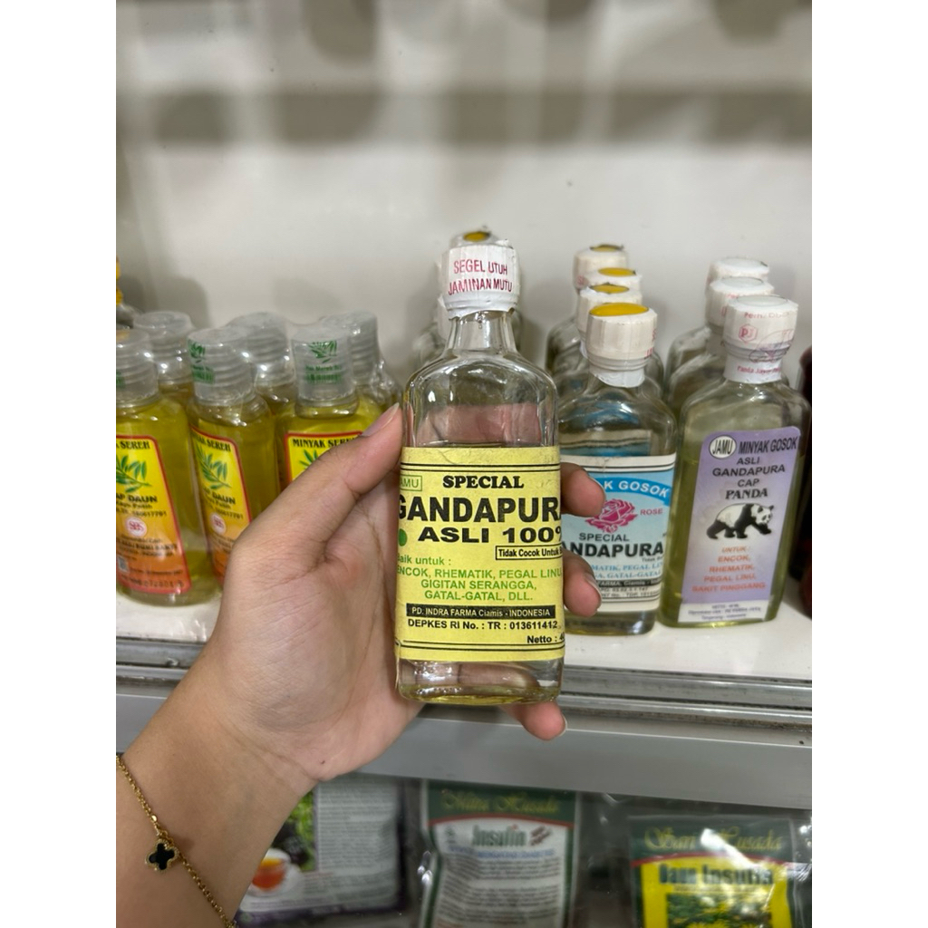 minyak special gandapura 100% asli