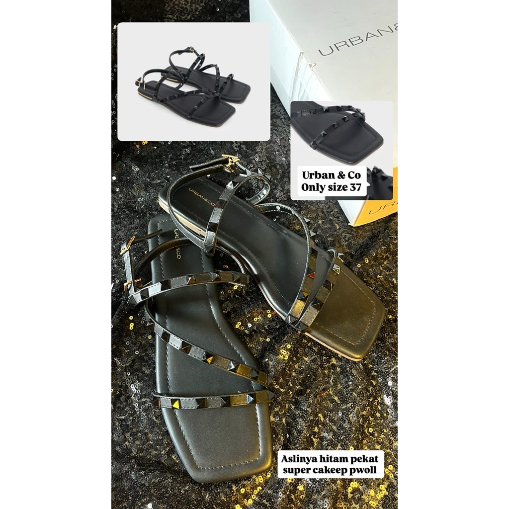 (NEW) SALE URBAN&CO Kiyori Sandal Wanita - ORIGINAL