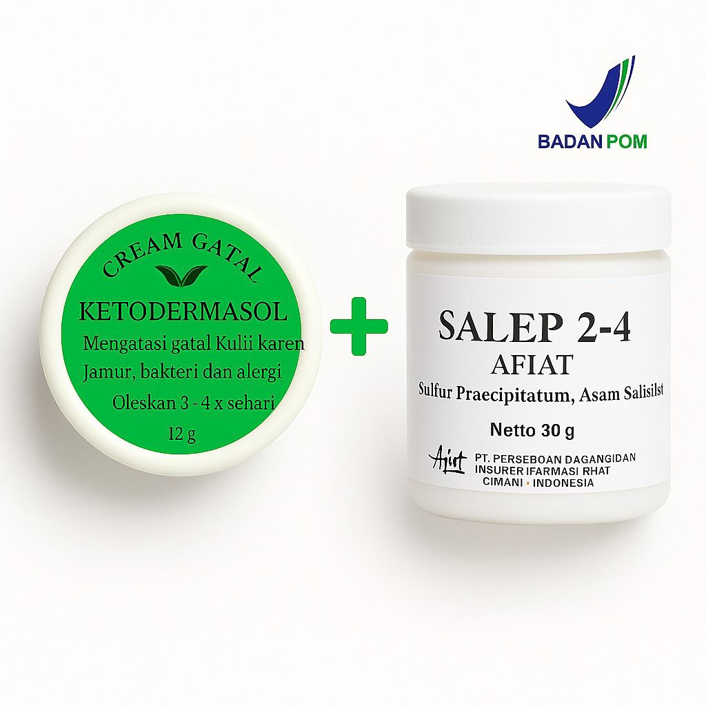 Salep Kulit Gatal Karena Keringat | Obat Jamur dan Ruam