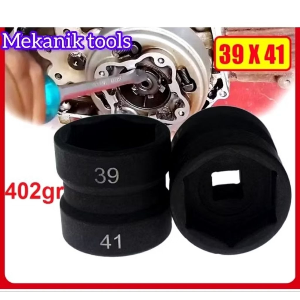 Mata Kunci Sok Kopling Ganda 39x41 kunci kampas ganda Pulley matic Honda Yamaha