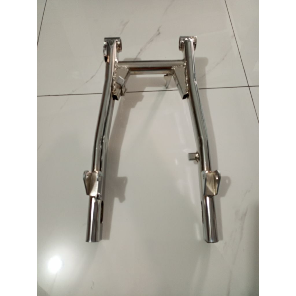 SWING ARM OVAL CHROME W175 PNP KAZE CB GL TEBAL