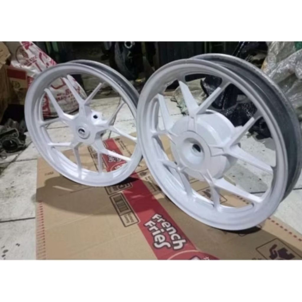 PELEK VELG DEPAN+BELAKANG VARIO 125 LED OLD PNP VARIO 150 ORIGINAL COPOTAN
