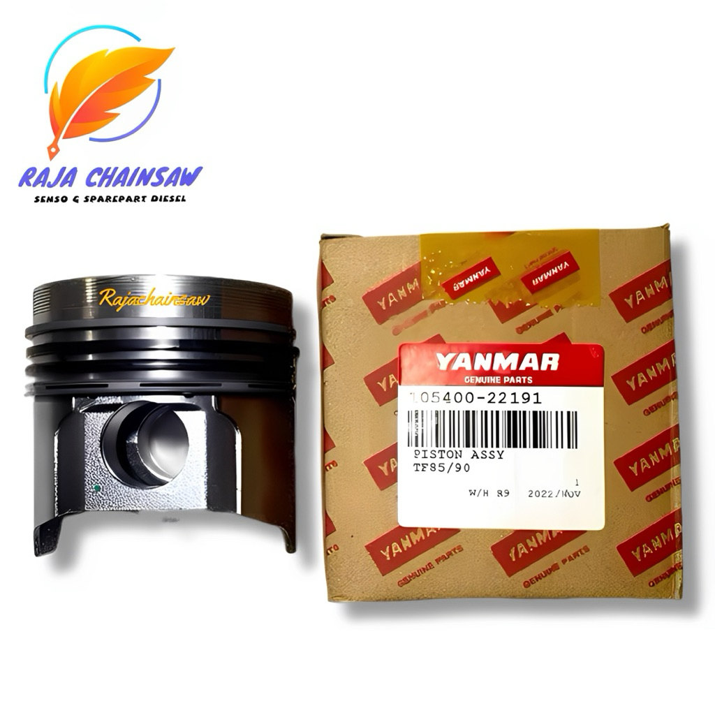 Piston assy Yanmar TF 85 (105400-22191) / Seker Yanmar TF85. Original