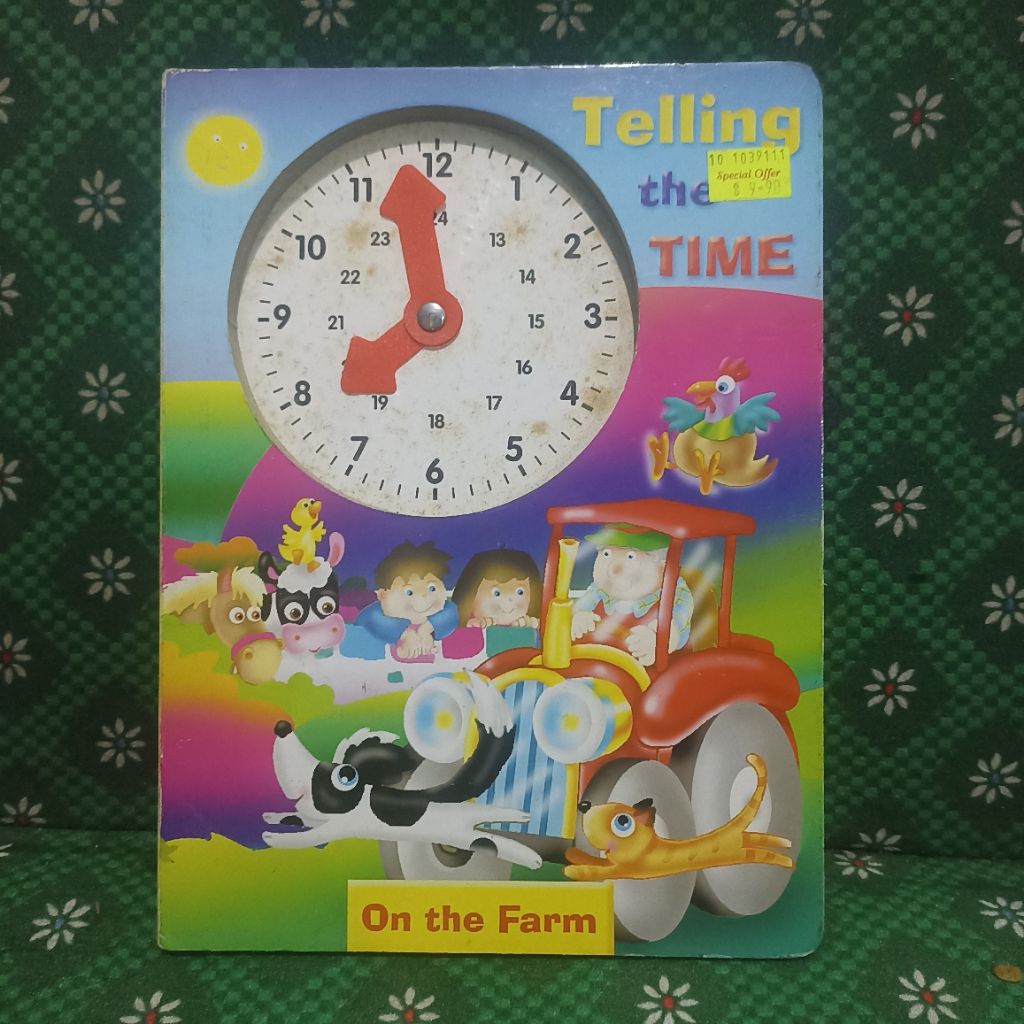 Preloved Buku anak import Telling the Time