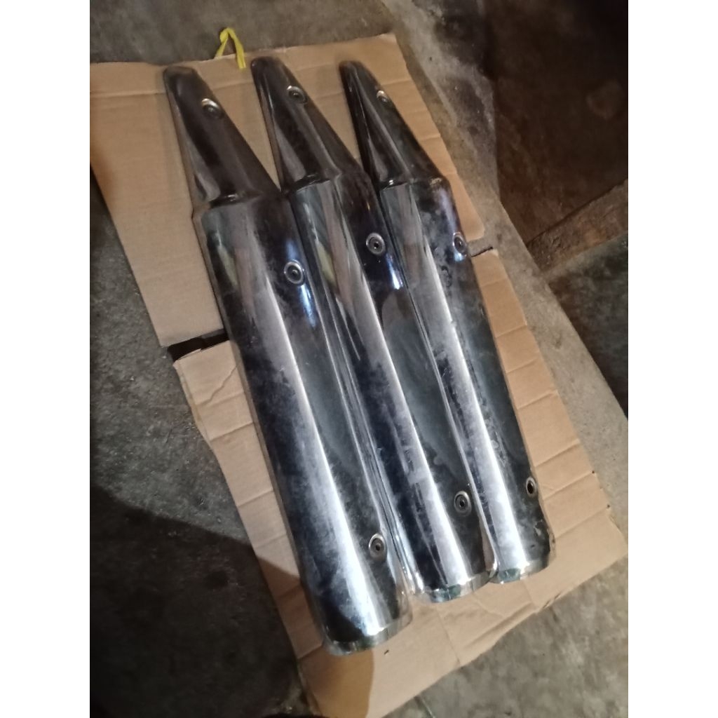 Cover Knalpot MP MEGAPRO Primus Original Utuh Copotan Motor