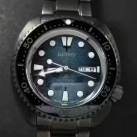 Seiko Prospex Turtle SRPD11K1 Batman Save The Ocean Black Series Special Edition MOD SRPF77K1 King T