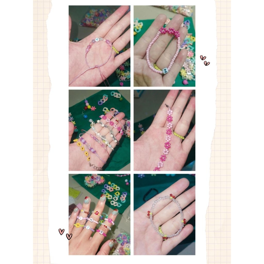 gelang cincin manik mani