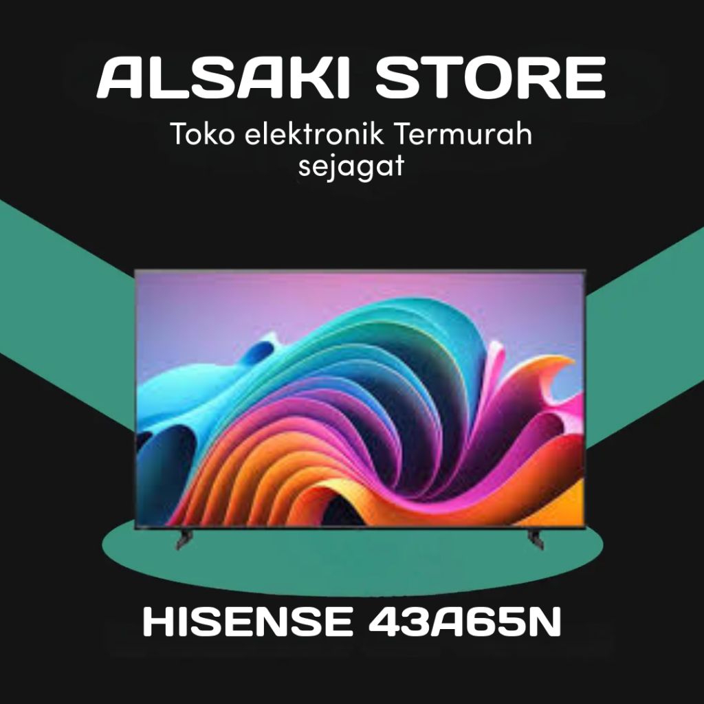 HISENSE 4K UHD GOOGLE TV A65N SERIES
43A65N