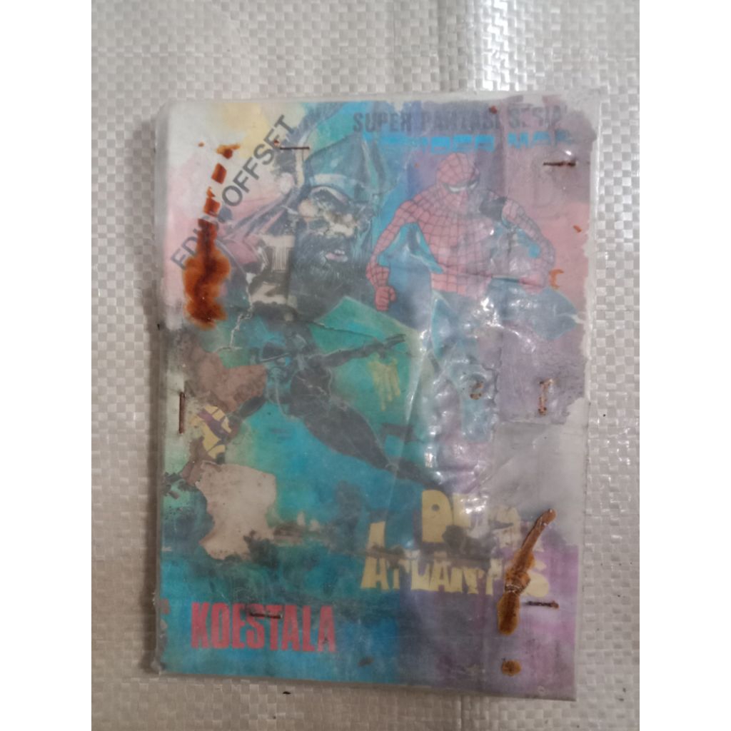 Komik Indonesia jadul koestala demi Atlantis serial spiderman edisi jilid terakhir jilid tamat sekal