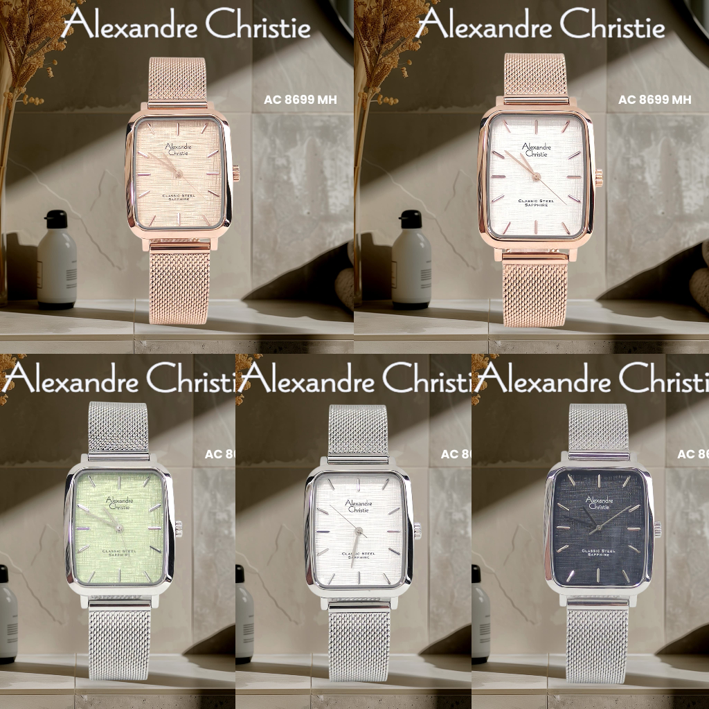 Jam Pria Alexandre Christie AC8699 AC 8699 Original Garansi Resmi Alexander Christie