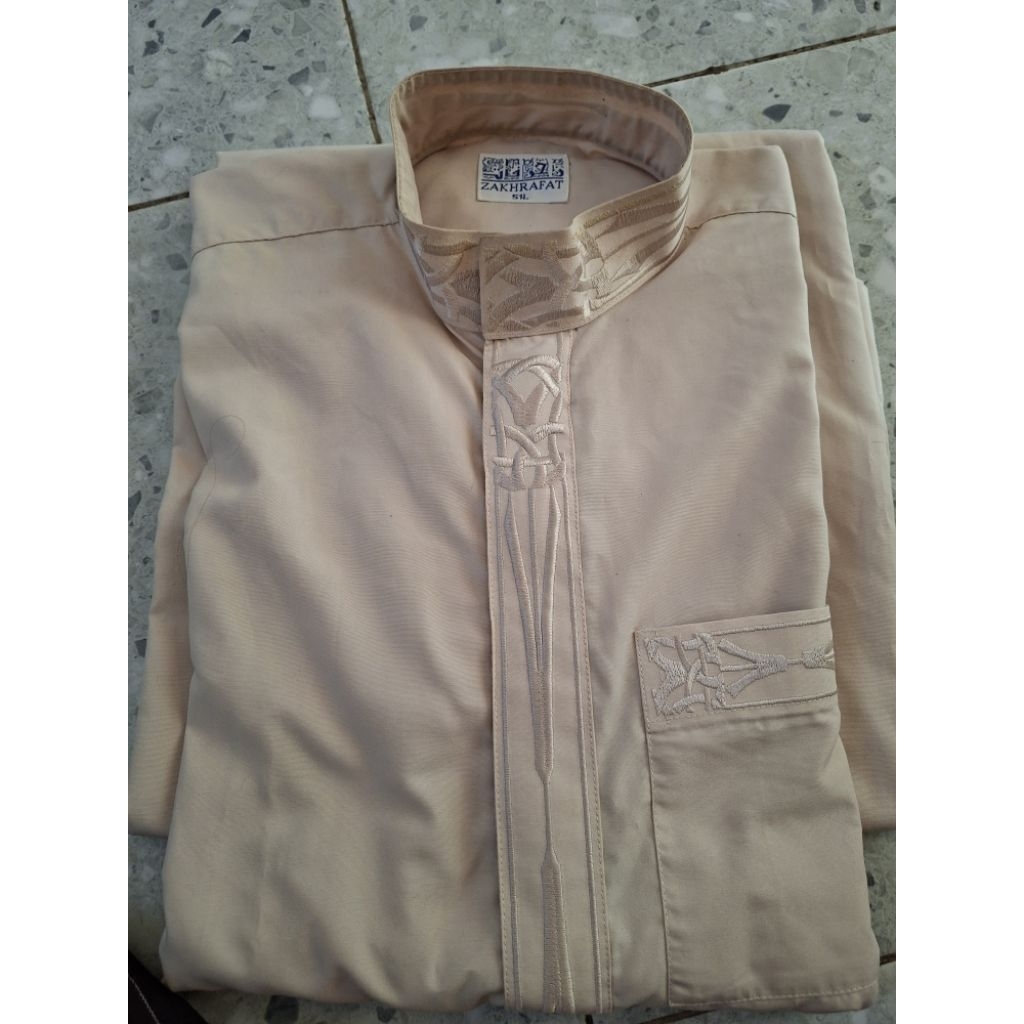 Gamis jubah pria Zakhrafat preloved