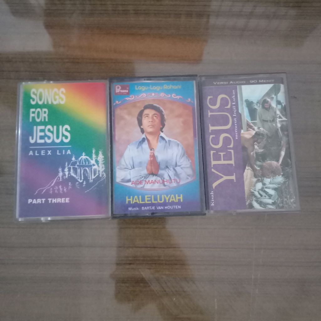 Cassette Tape Rohani / Kumpulan Kaset Rohani 1 / Lagu Rohani / Khotbah Rohani