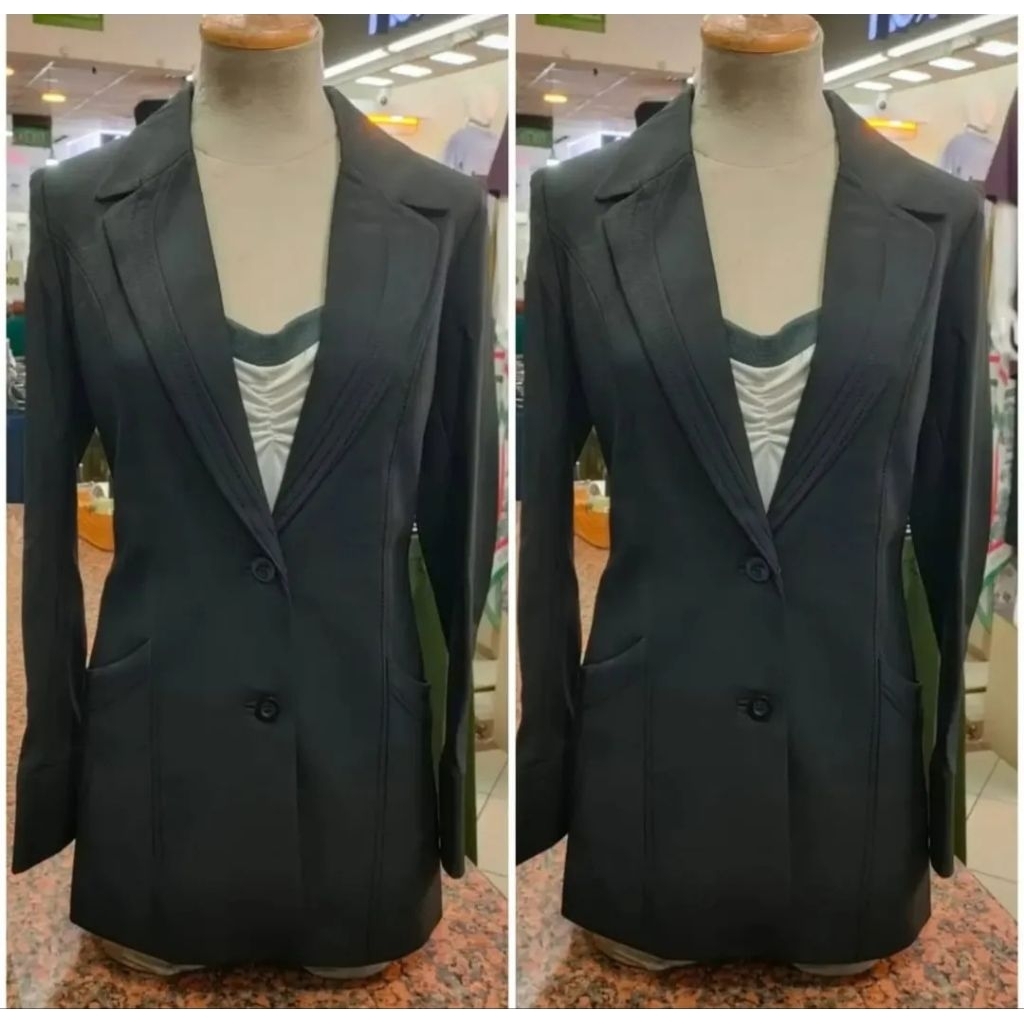 Atasan Blazer Hitam / Setelan Blazer Hitam