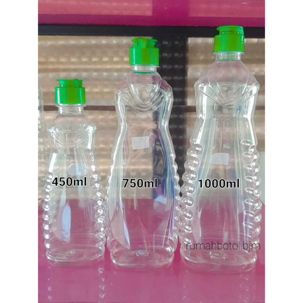 BOTOL CUPIR/ BOTOL SABUN CUCI PIRING FLIPTOP 450ML/750ML/1000ML