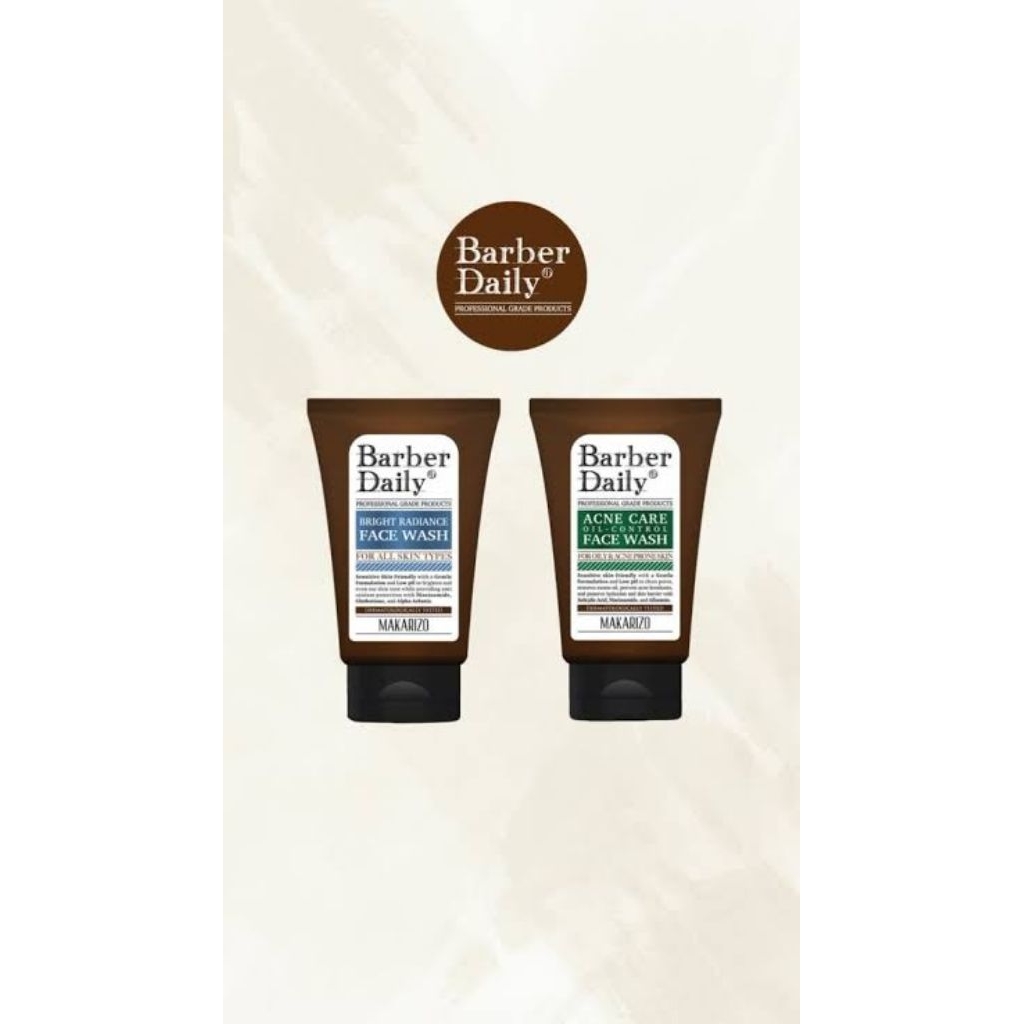 Makarizo barber daily facial wash