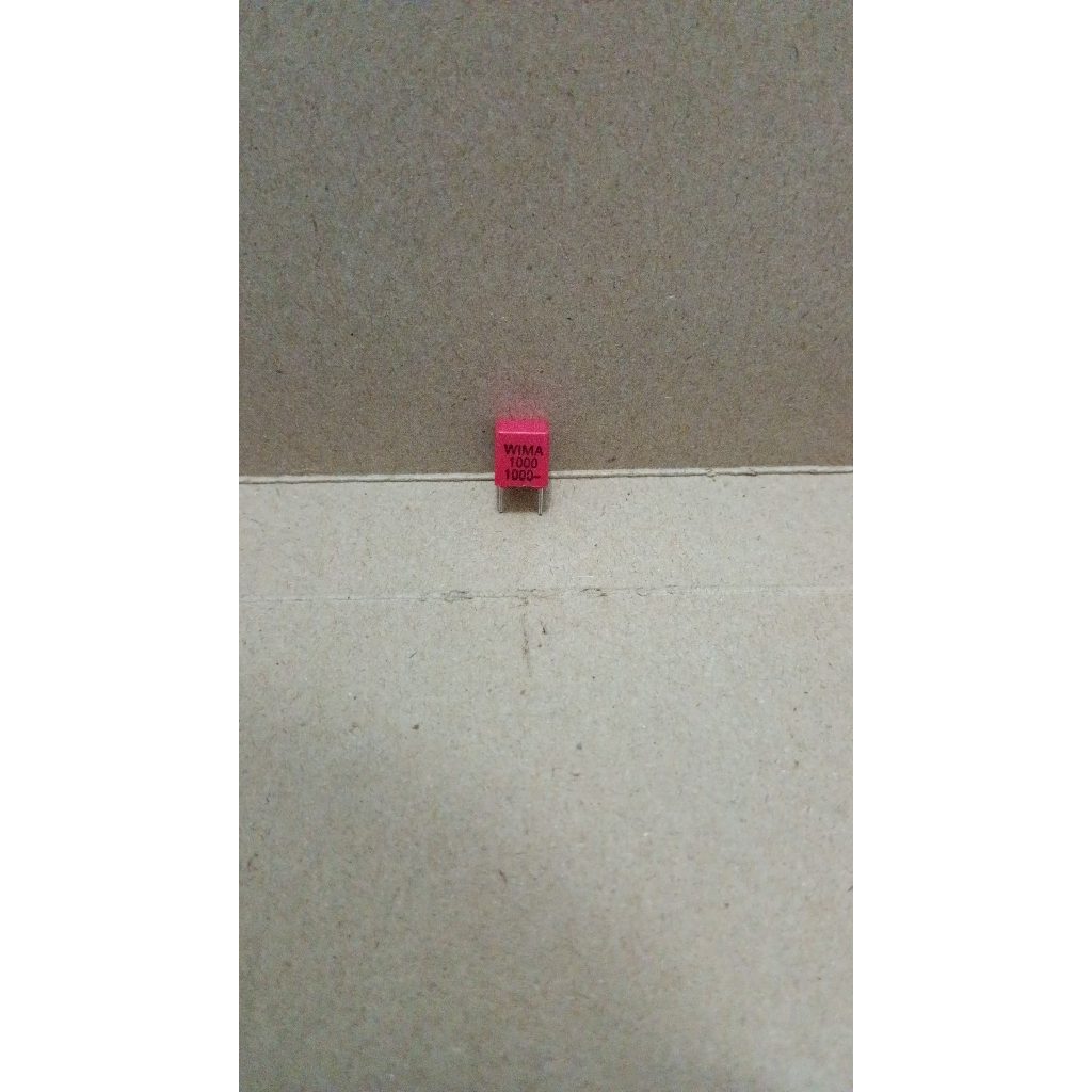 7209 kapasitor capacitor 1000pf 1nf 1n 1000v 1000 pf wima merah