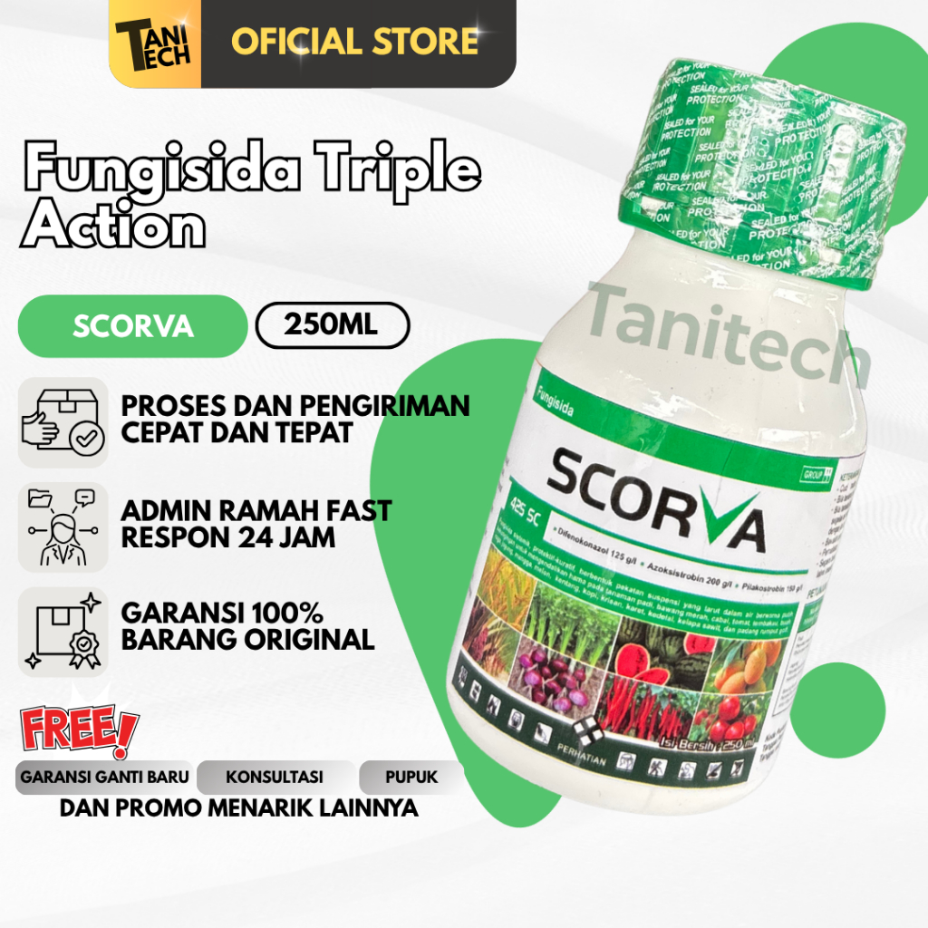 Fungisida Scorva 4525SC 250ml Sistemik Jamur