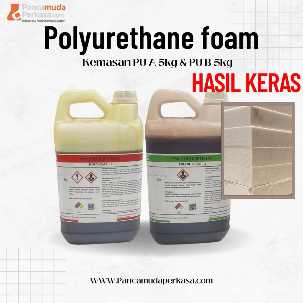 PU FOAM / INSULASI PIPA / ANTI BOCOR PU A dan PU B (1set 10kg)