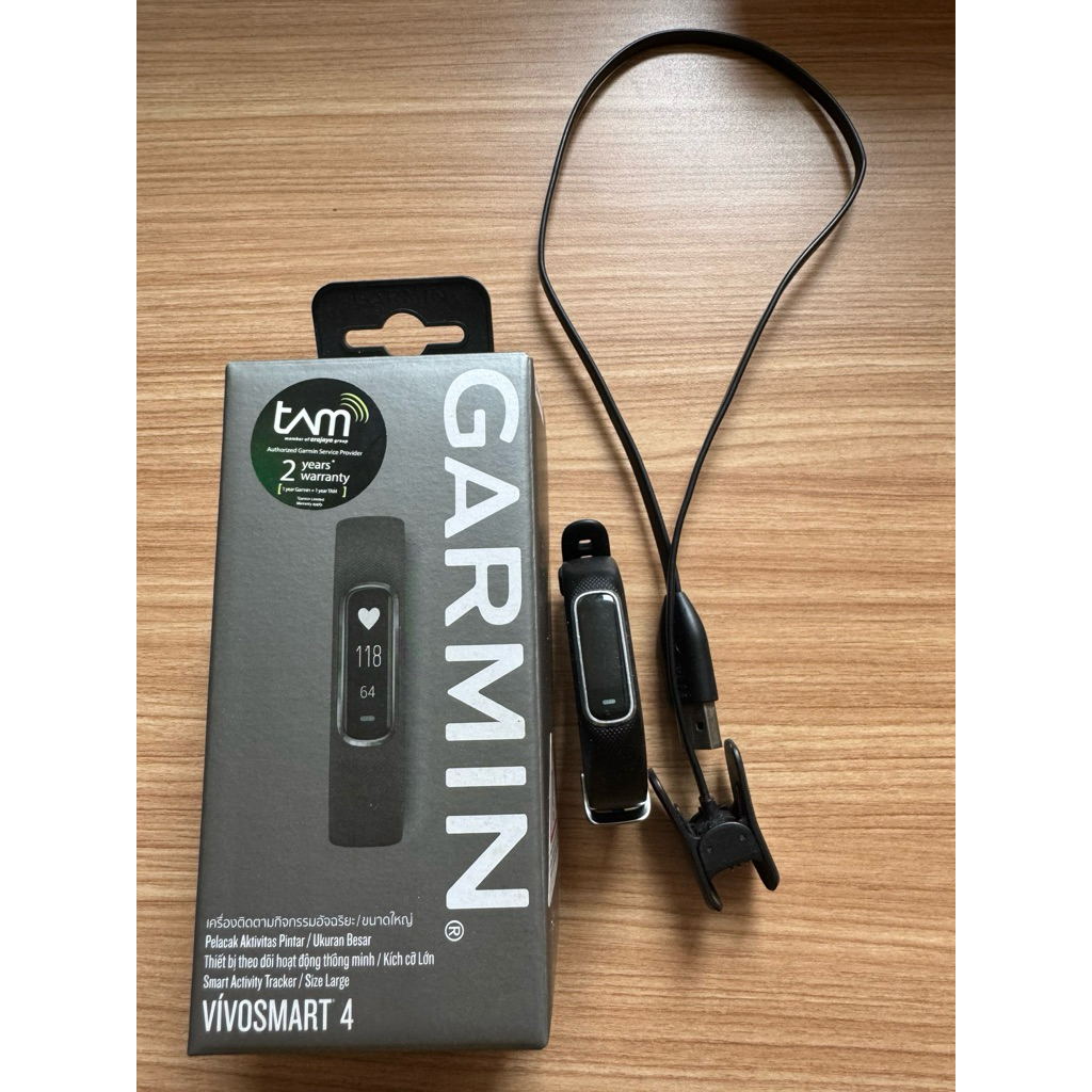 Preloved Garmin Vivo Smart 4 Bekas Jam Tangan Sport Band Sport Jam Olahraga